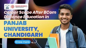 BCom Distance Education career scope PU Chandigarh
